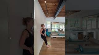 Wall Pilates Leg Lifts | Quick & Effective Lower Body Workout