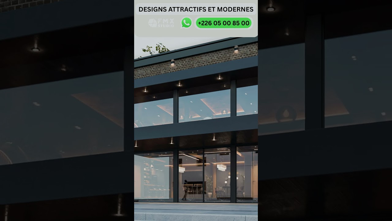 CAMEROUN 🇨🇲 | DESIGN 3D DE BUREAUX ATTRACTIF EN AFRIQUE