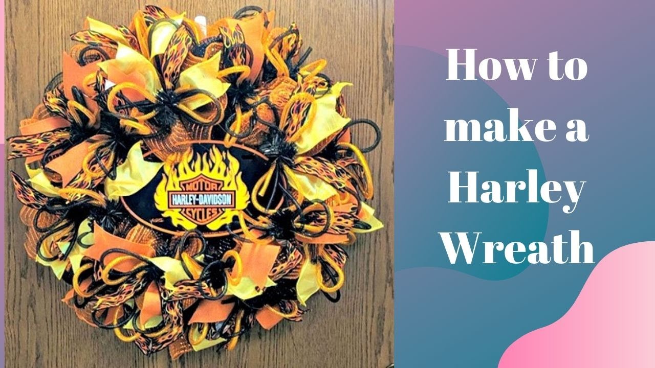 How To Make a Harley Wreath with Creative Wreaths and Flowers