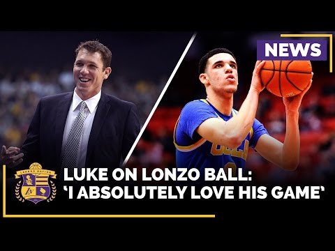 Luke Walton On Lonzo Ball & LaVar Ball's Influence