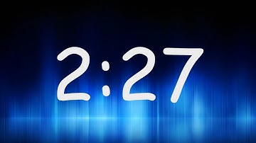 2:27 Minutes Timer / Countdown from 2min 27sec