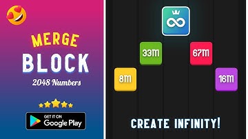 Merge Block - 2048 Numbers & Puzzle