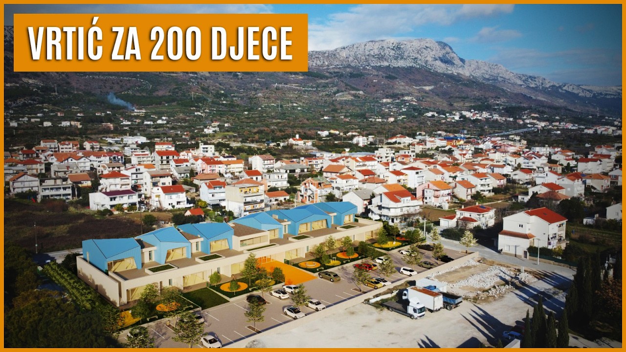 Napreduje izgradnja novog dječjeg vrtića u Kaštel Lukšiću