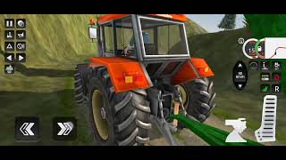 real tractor trolley cargo farming simulator - off-road tractor farming game - Android game play #41 screenshot 4