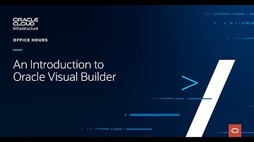 An Introduction to Oracle Visual Builder