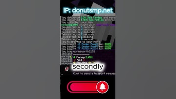 How To TPA Trap People For Shards On The Donut SMP!