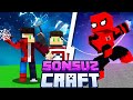 Minecraft Spiderman ve Captain America #4