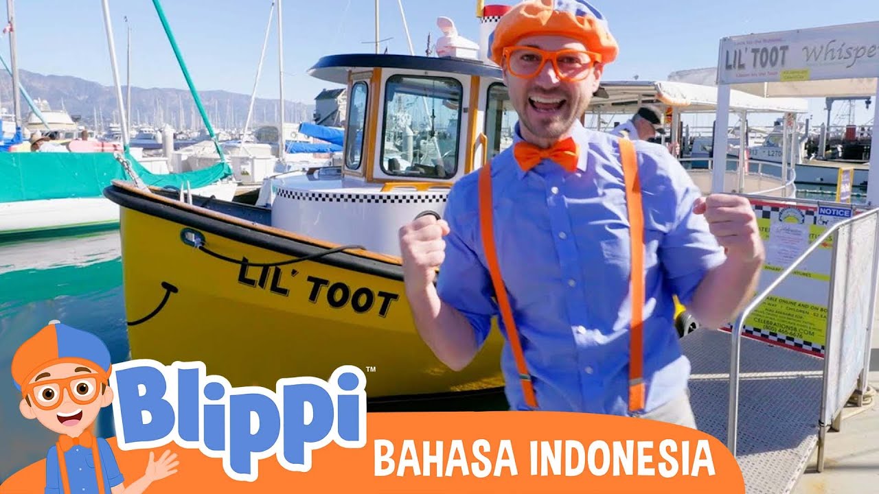 ⁣Blippi Naik Perahu | Blippi Bahasa Indonesia - video anak-anak