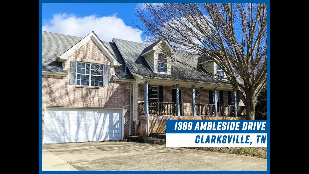 1389 Ambleside Drive PMI Clarksville YouTube