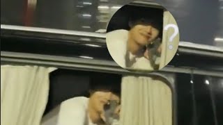 TAEHYUNG TERCIDUK PAKAI HP BOBA 😂