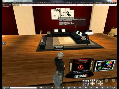 A Lovers Playground tutorial part 1 - buying furniture