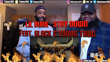 Lil Durk - Stay Down feat. 6lack & Young Thug (Official Music Video) (REACTION)