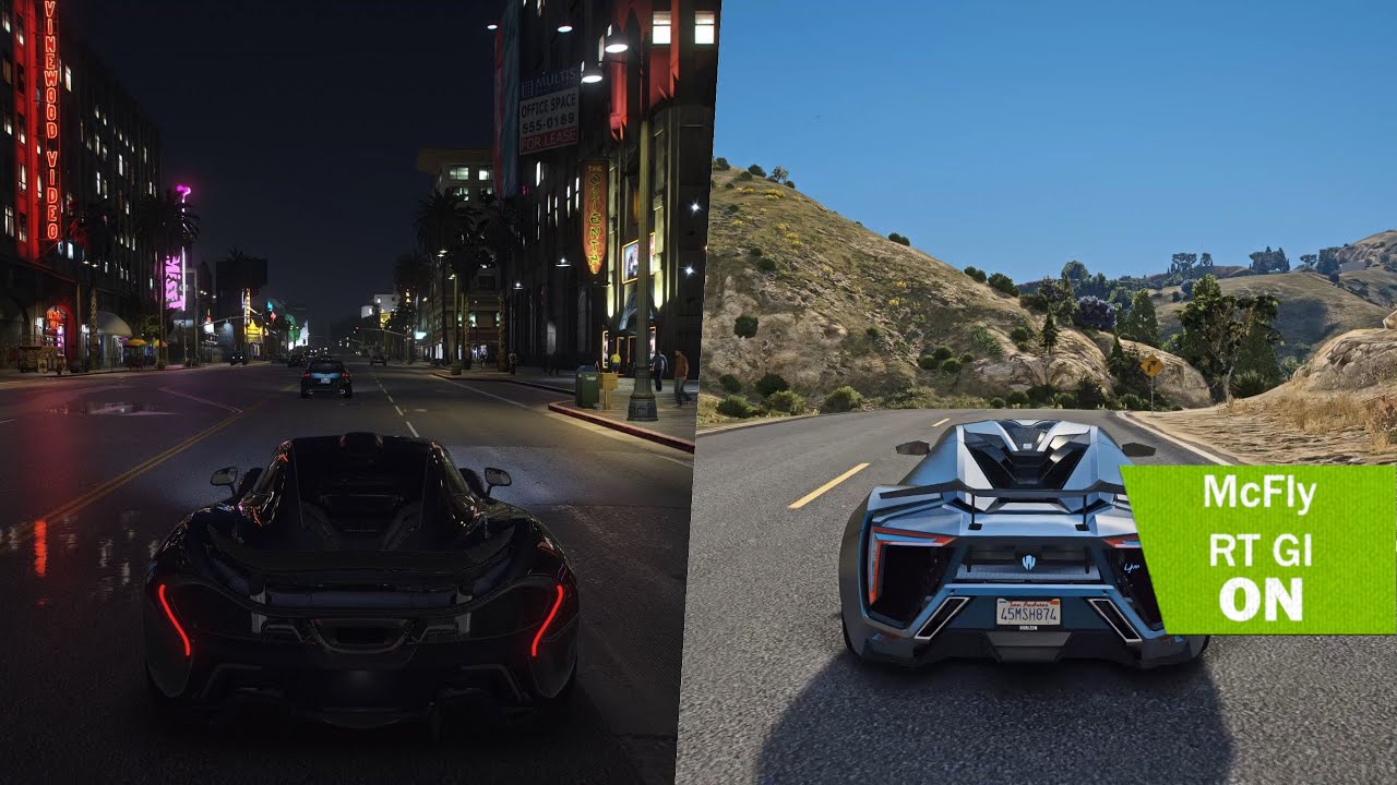 Grand Theft Auto V 4k Natural Vision Evolved Raytracing Gi Real