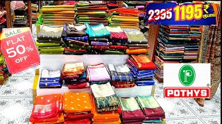 🔥Pothys 50% off on Soft Silk sarees😱Buy 1 Get 2 offer on Arani Silk, silk cotton, and pure silk s... screenshot 2