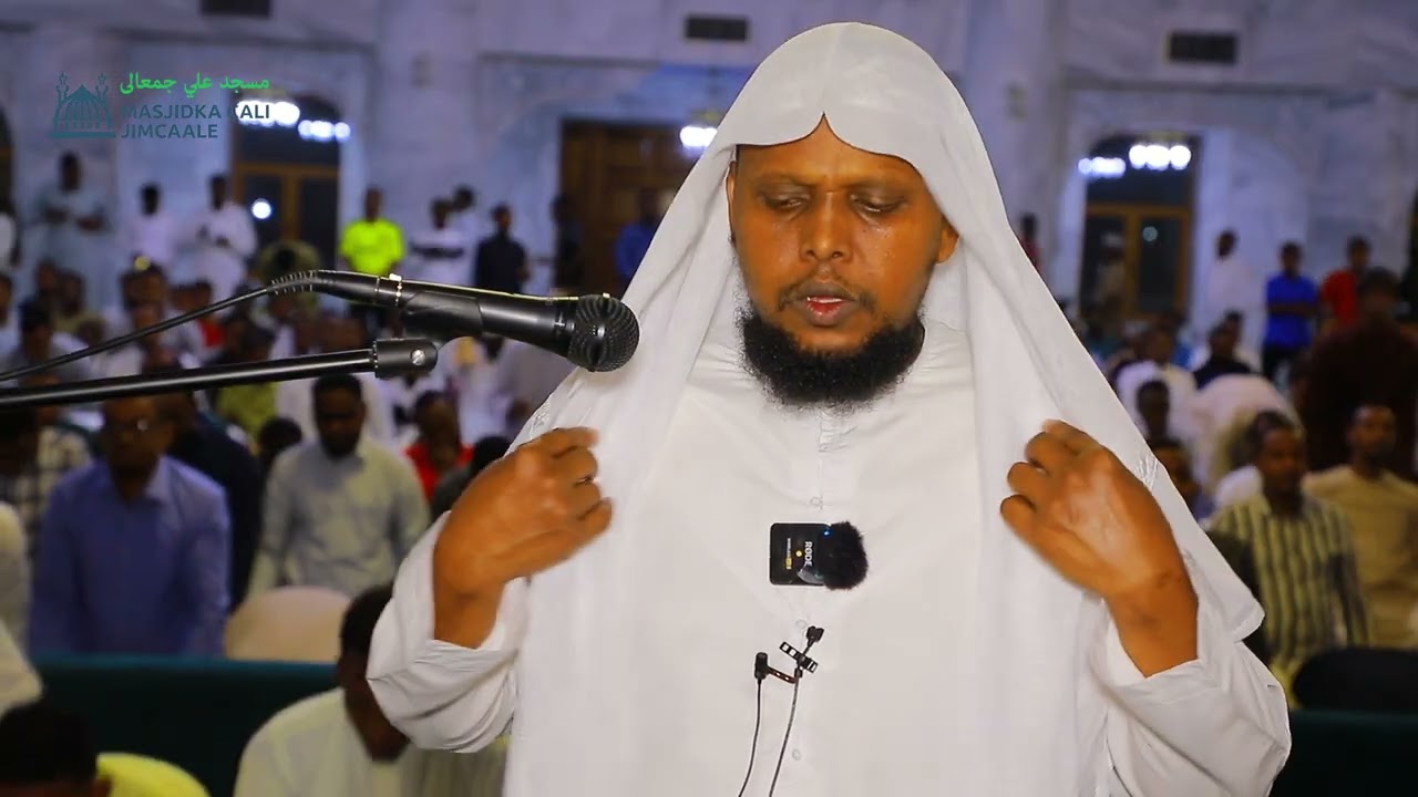 Salaaddii cishaha masjidka cali jimcaale 10/9/1444h. || Sh cabdulkariim ciise cali