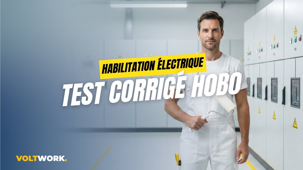 Test habilitation électrique H0B0 - Formation Habilitation Électrique