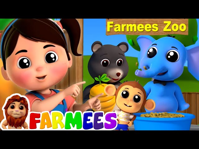 We are Going to the Zoo | Nursery Rhymes & Baby Songs | Zoo Animals