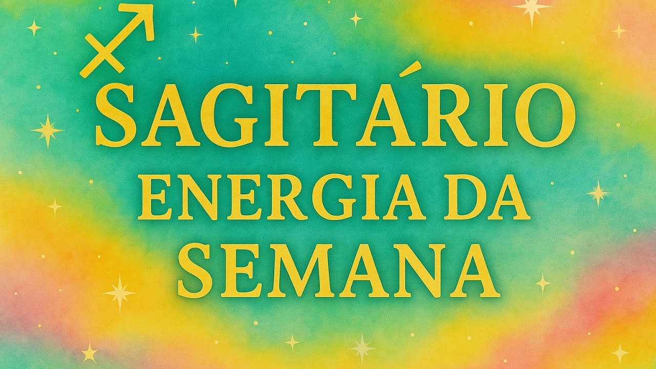 Sagitário ♐ Energia da Semana | O Universo Está Movendo Algo em Seu Favor ✨