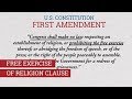 4.2 Free Exercise of Religion Clause