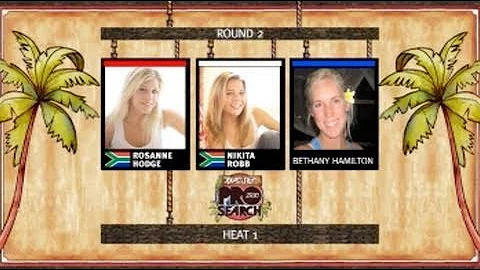 Round 2, Heat 1 - Rosanne Hodge vs Nikita Robb vs ...