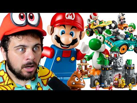 REVEALED! - LEGO Super Mario Minifigure Sets Reaction
