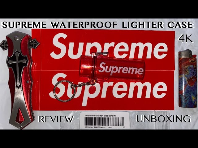 Supreme Waterproof Lighter Case Keychain