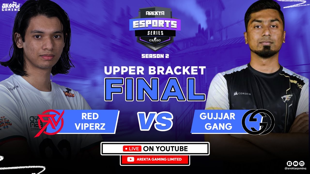 Watch Red ViperZ vs Gujjar Gang [Upper Bracket Final] | AES CS:GO ...