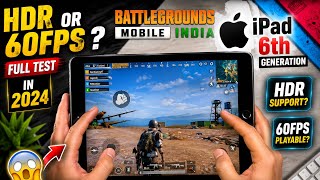 Apple iPad 6th Generation Pubg or bgmi Test  HDR or 60 FPS ? screenshot 4