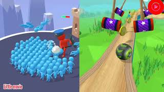 Ball Run & Count Master Crowd Runners 3d gameplay in Mobile iOS Android screenshot 5