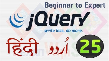 JQuery-25 Trigger() Method of JQuery in Hindi Urdu - LearnWithSaad