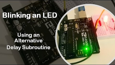 #59 Blinking LED - Alternative Delay Subroutine