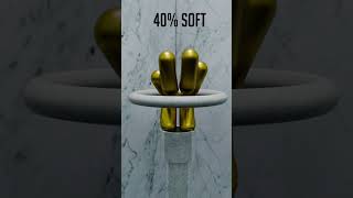 0 Vs 100 Cylinder 3d Soft Body Simulation