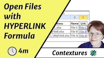 Excel HYPERLINK Function Examples