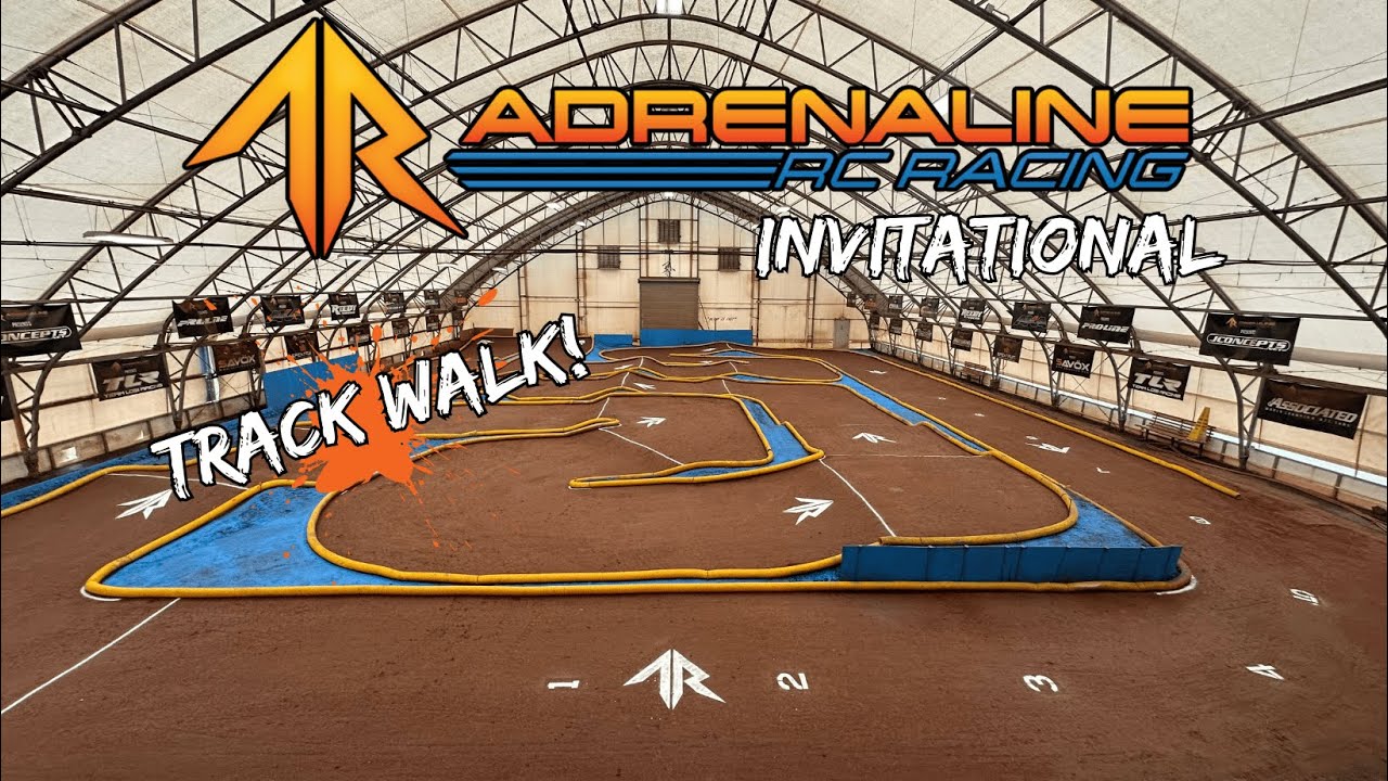 2024 Adrenaline RC Invitational — Indoor Track Walk & Layout Reveal ...