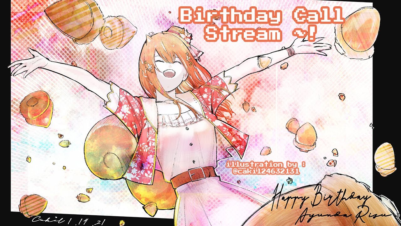 【hololiveID】BIRTHDAY CALL STREAM ~!!【Ayunda Risu】