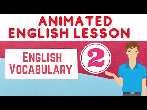 English Vocabulary #2 | Animated English Lesson