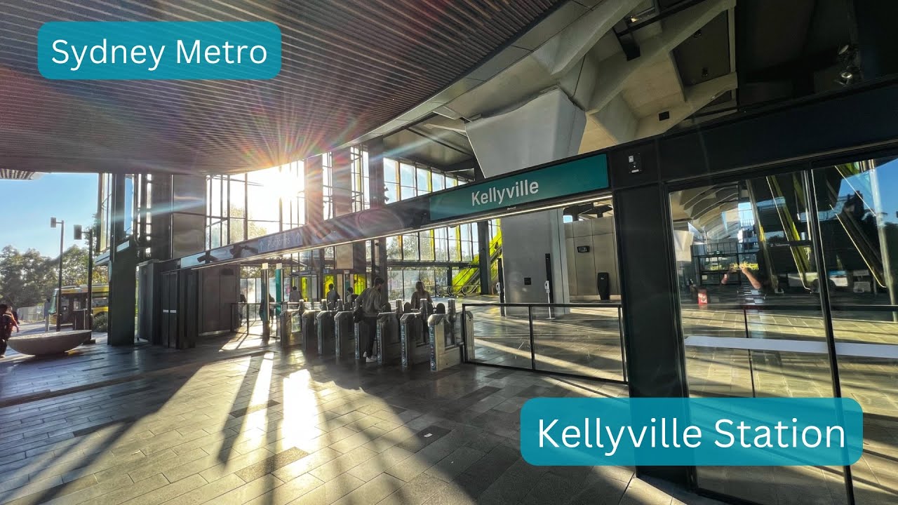 Sydney Metro Vlog 19 Kellyville Station YouTube