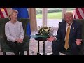 Donald Trump grilled by journalists over America's stance on Gaza