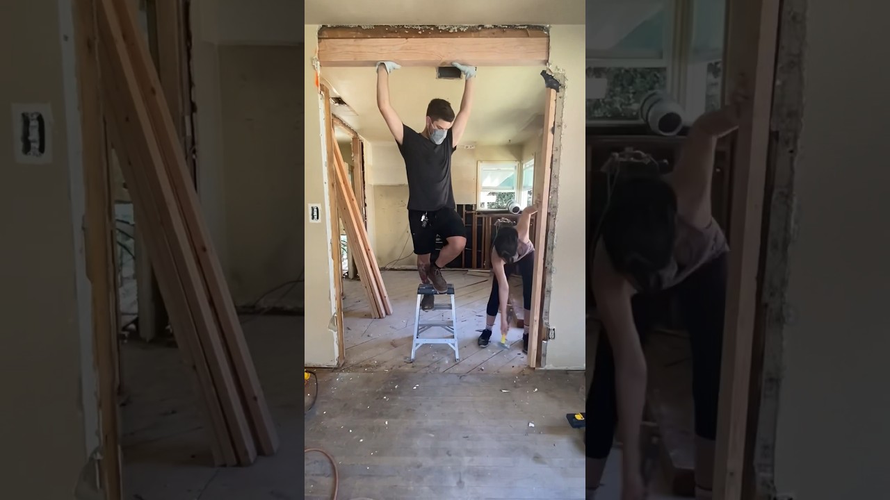 Did we remove any load bearing walls in our renovation? 👀 