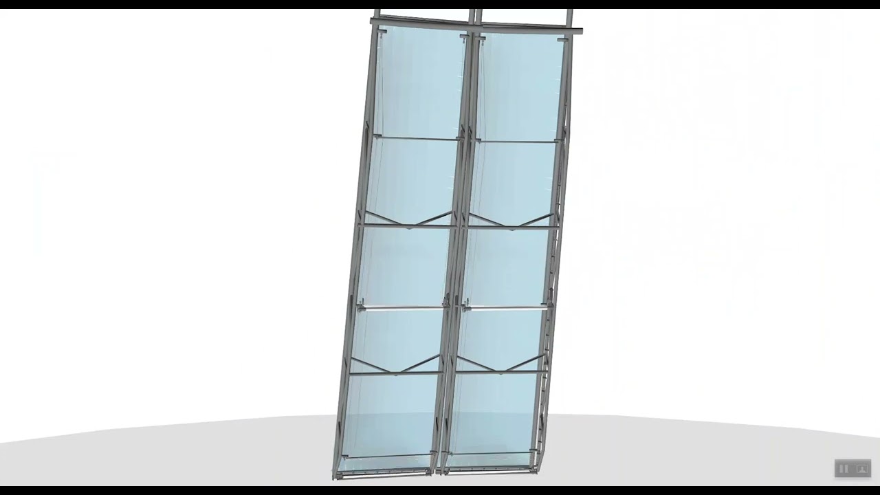 Velumpia Flexis - Awning under ETFE Facade