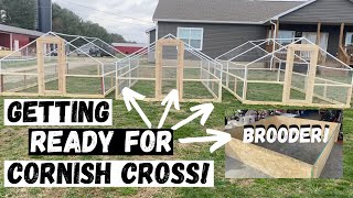 How We Plan On Brooding And Housing Over 1000 Cornish Cross This Year!