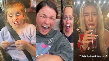 FUNNIEST TIKTOK FACE FILTER CHALLENGE VIDEOS PART 9 Try Not To LAUGH