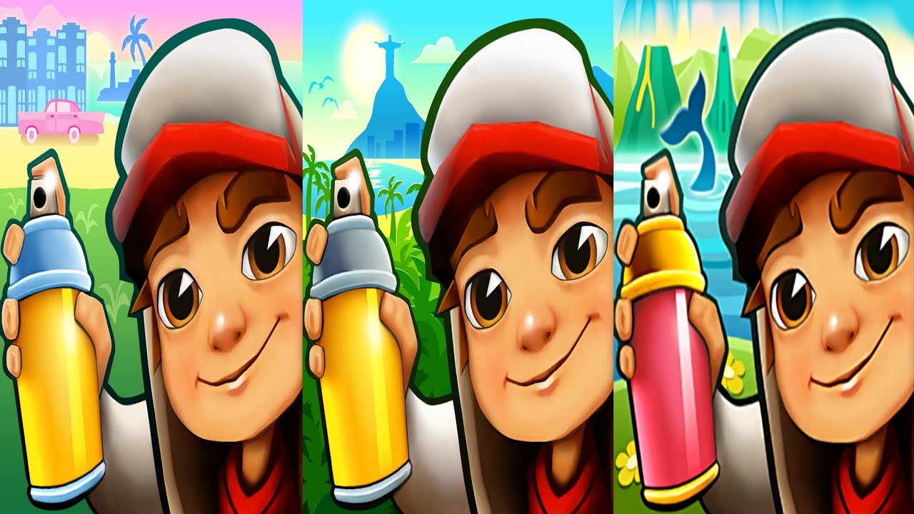 Subway Surfers : Iceland 2020 🆚 Rio 2019 🆚 Havana 2018