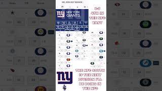 New York Giants 2026-2027 NFL Prediction 🗽🏈