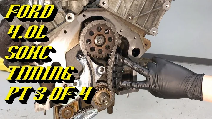 Ford Explorer Ranger 4.0L SOHC Startup Rattle Fix: Timing Walkthrough Pt 3 of 4 Engine Timing