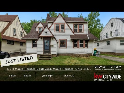 17011 Maple Heights Boulevard, Maple Heights, OH home video tour