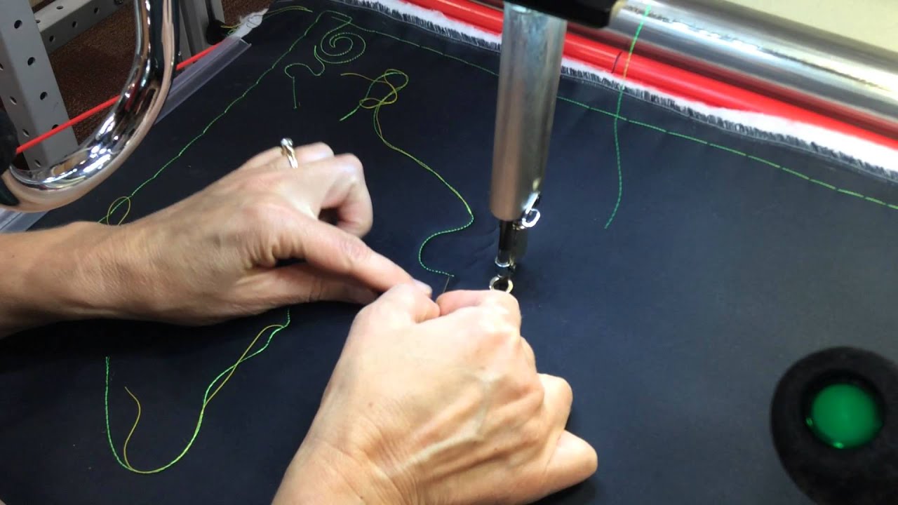 Starting and stopping your longarm quilting