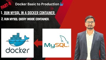 RUN MYSQL IN A DOCKER CONTAINER | Write Mysql Query inside the container | Docker Part-8