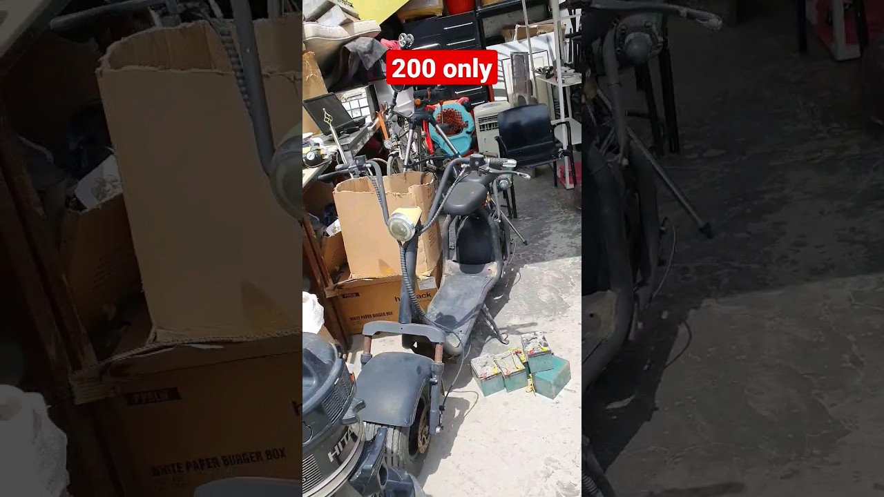 larle bike in scrap just 200