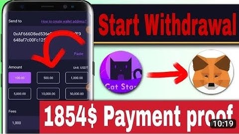 Catstar mining kese kare | carstar withdrawal poof | carstar ko kese use kare #viral #bitcoin